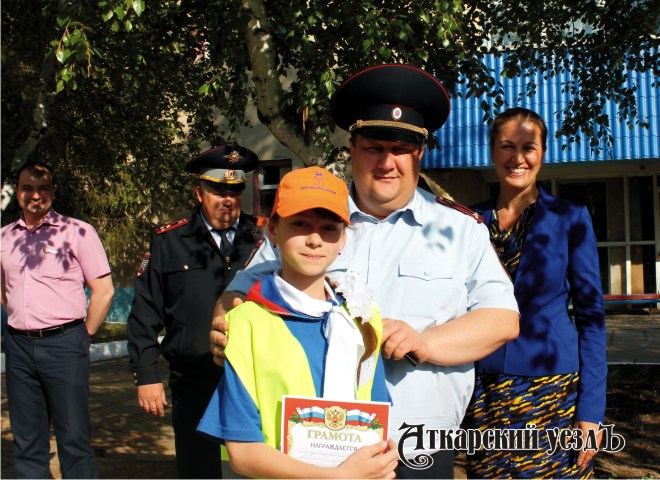 Аткарские дети приняли участие в конкурсе «Безопасное колесо-2015»