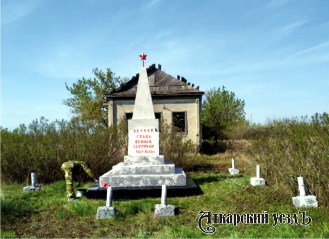 В деревне с одним жителем отремонтировали памятник воинам ВОВ