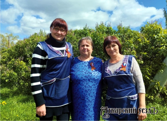 Жители Даниловки присоединились к акции «Георгиевская ленточка»