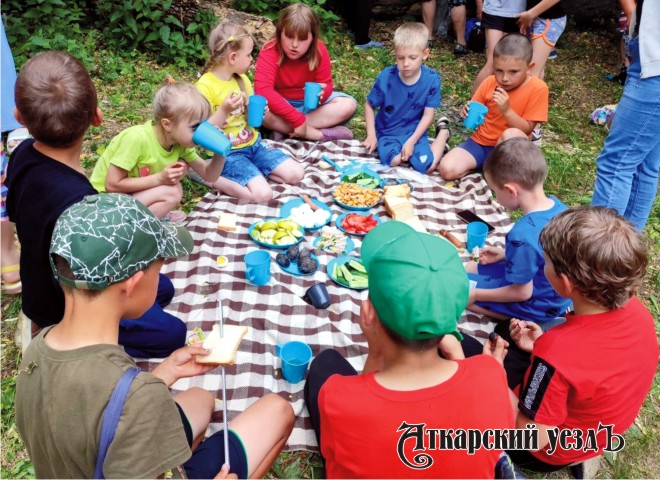 В селе Даниловка ребята провели праздник на воздухе и без гаджетов