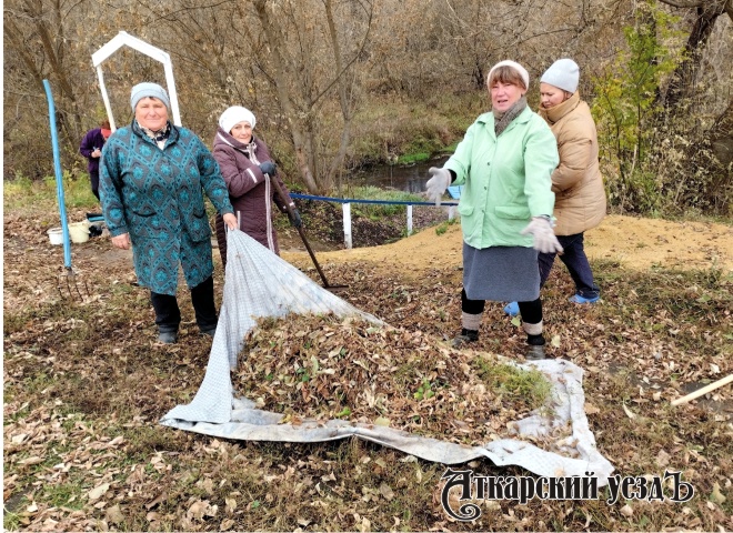 Субботник в селе Даниловка