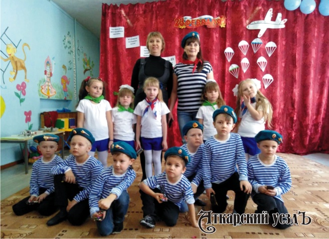 В детсаду «Березка» в Тургенево состоялся праздник «Готовы встать в строй!»