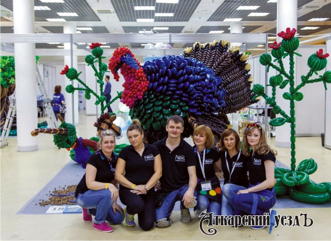 Наталья Шальнева на Международном фестивале воздушных шаров