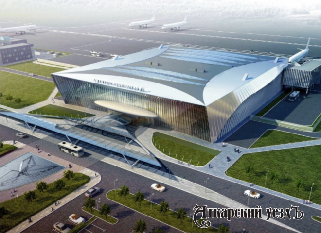 Строящийся под Саратовом новый международный аэропорт