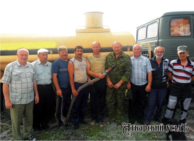 Добровольная пожарная команда с. Большая Екатериновка