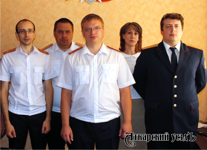 Отмечают профессиональный праздник сотрудники Аткарского межрайонного СО СУ СК по Саратовской области