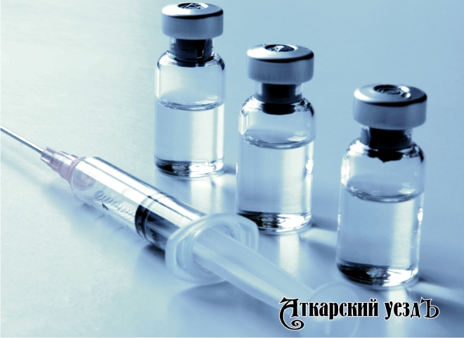 В Аткарском районе полным ходом идет вакцинация от гриппа