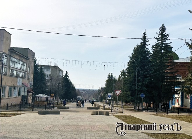 Центр города Аткарска