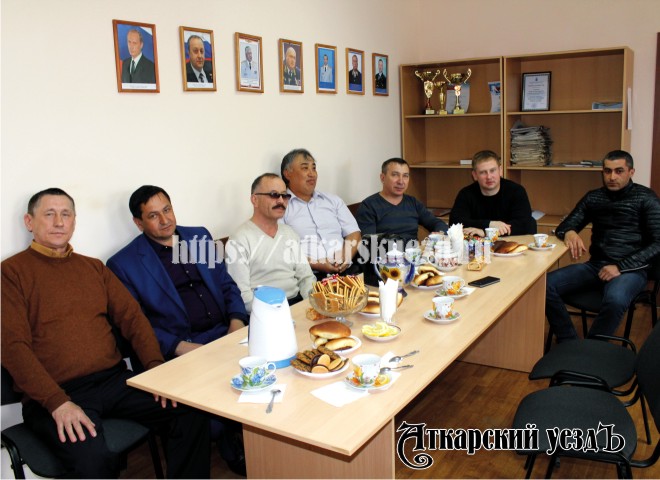 На встрече с представителями национальных диаспор в Отделе МВД по Аткарскому району