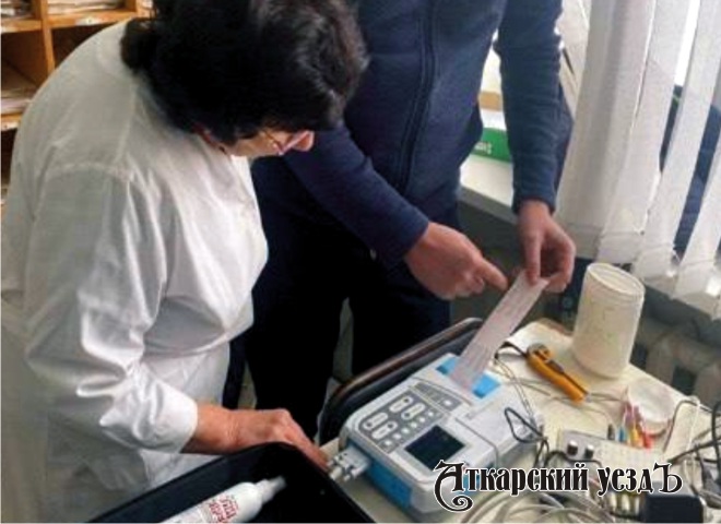 В ФАПы Аткарского района поступило 15 новых электрокардиографов