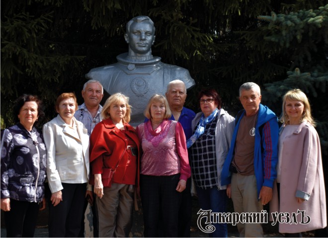 Пожилые аткарчане поделились своими воспоминаниями о Гагарине