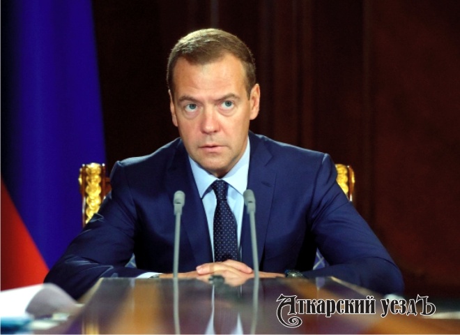 Премьер Дмитрий Медведев
