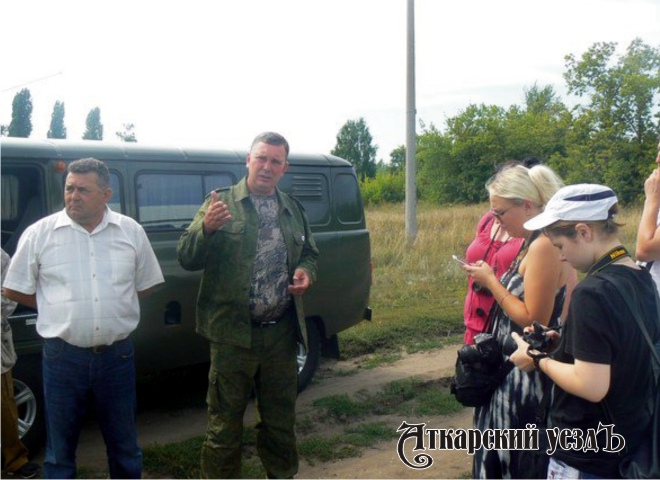 Министр природных ресурсов и экологии Саратовской области Дмитрий Соколов побывал в Аткарском районе
