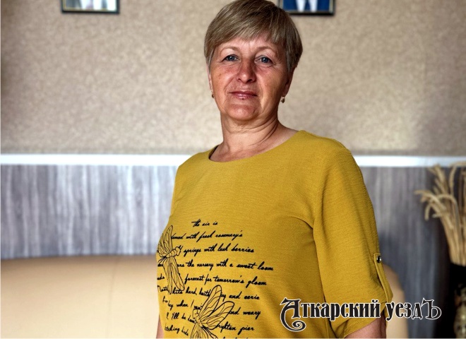 Сотрудник КЦСОН Лариса Назарова является примером для коллег