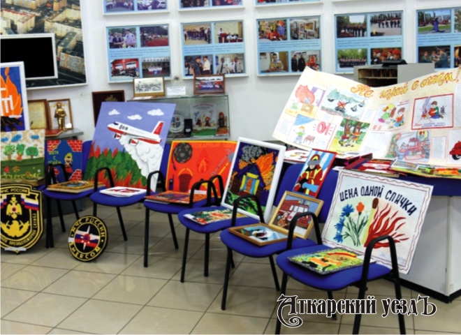 Плакат детей Тургенево признали лучшим на конкурсе пожарной тематики