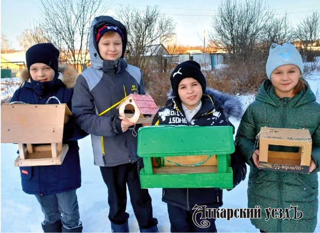 Дети Прокудино активно участвуют в акции «Покормите птиц зимой»