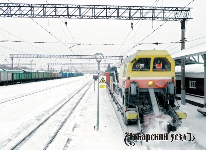 Ночной снегопад в регионе не повлиял на движение поездов и электричек