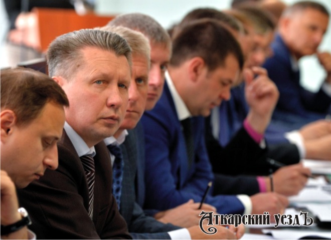На заседании административного совета Саратовской области