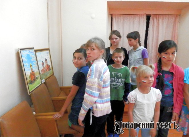Детям села Петрово рассказали о храмах Аткарского района