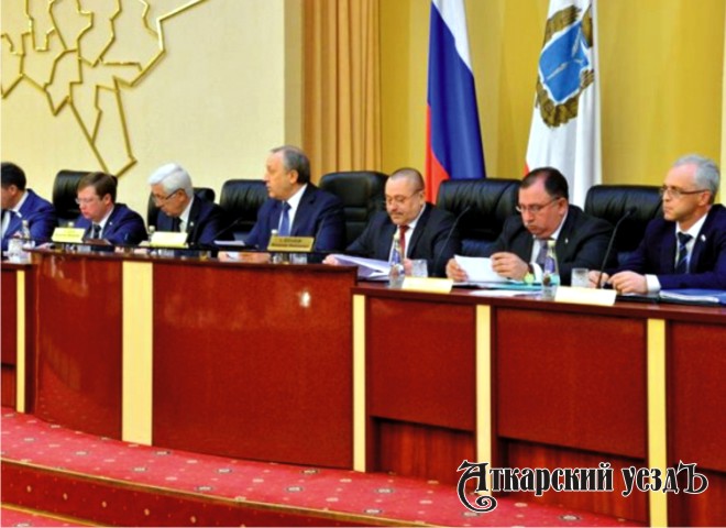 На заседании правительства Саратовской области