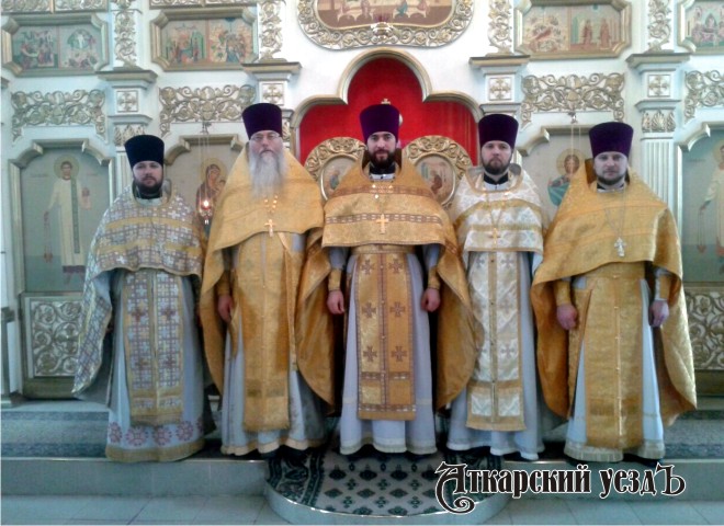 В селе Приречное прошло собрание духовенства Аткарского благочиния