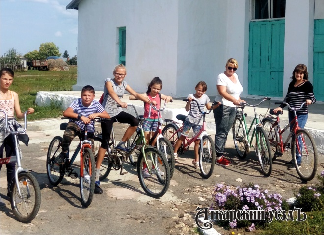 В селе Даниловка провели велопрогулку «Спорт продлит нам жизнь»