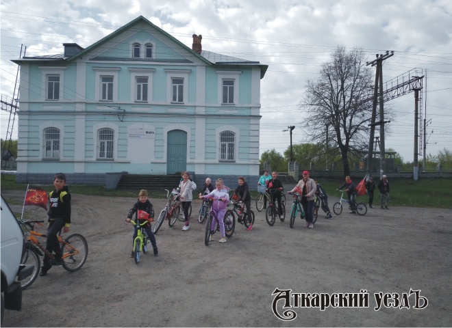 В поселке Лопуховка состоялся велопробег «Спасибо за Победу!»