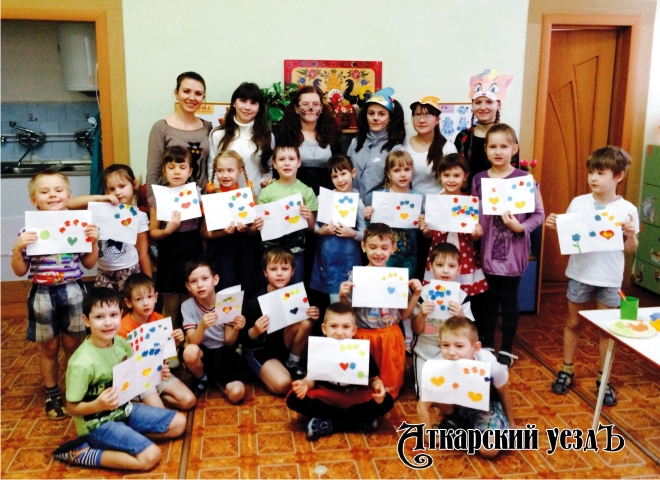Волонтеры «Молодежь плюс» посетили детский сад № 2