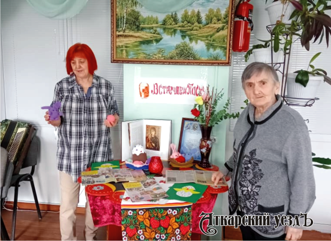В Доме-интернате для престарелых проходит выставка «Встречаем Пасху»