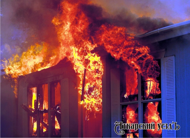 Ревнивый аткарчанин спалил дом бывшей сожительницы