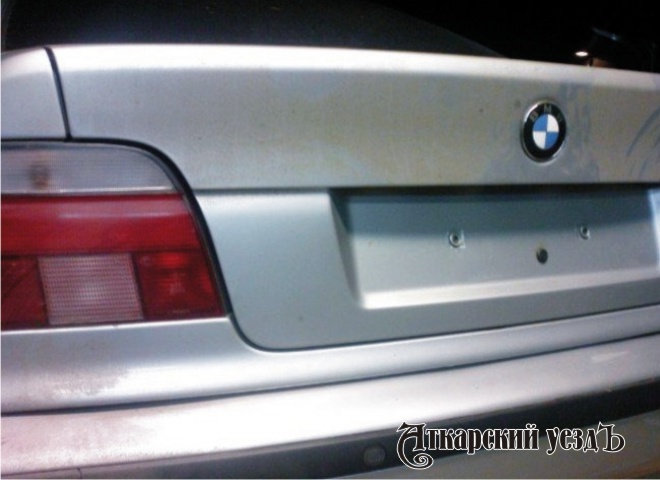 Багажник автомобиля BMW