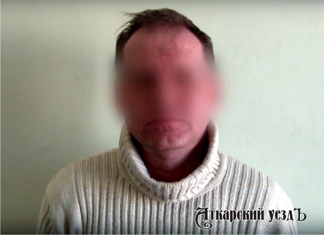 Подозреваемый в грабеже 43-летний житель Камышина