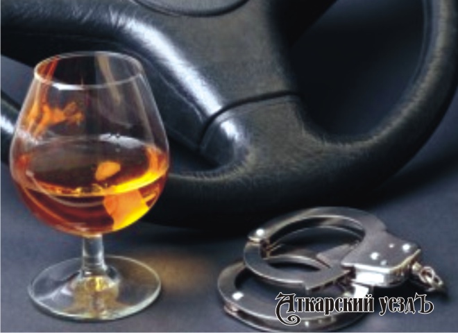 В Международный женский день в Аткарске задержали пьяного водителя