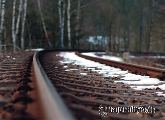 Железнодорожные пути в зимнее время