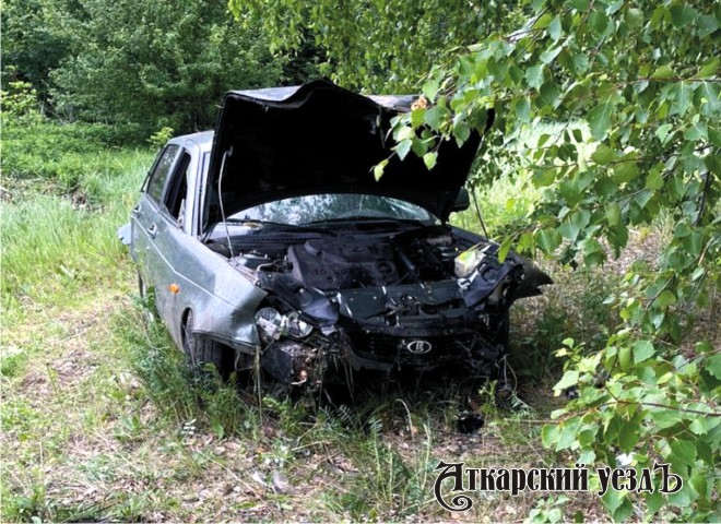 31-летняя автоледи на Lada Priora разбилась неподалёку от с. Озёрное
