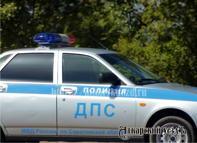 Автомобиль Госавтоинспекции Саратовской области