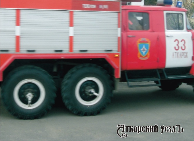 Машина пожарных из Аткарска