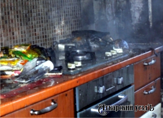 В Тургенево Аткарского района на пожаре погиб 62-летний мужчина