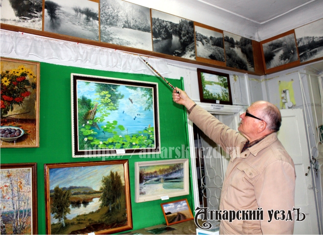 Владимир Рыжов в музее