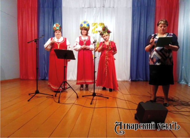 В селе Большая Екатериновка прошел концерт «Я служу России»