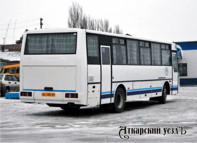 С февраля изменится расписание автобуса № 601-1 Аткарск-Саратов