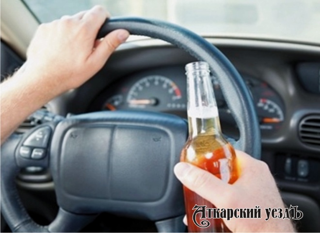 За выходные в Аткарске задержали четырех пьяных водителей