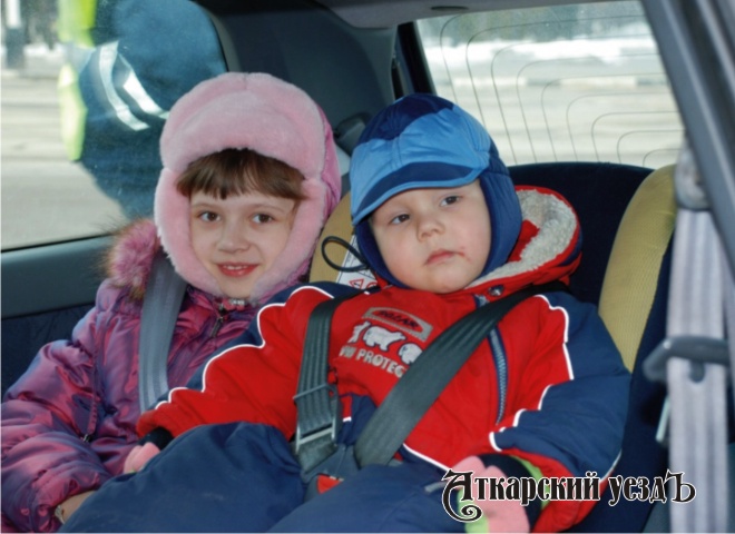 В Аткарске три дня будут следить за перевозкой детей в автомобилях
