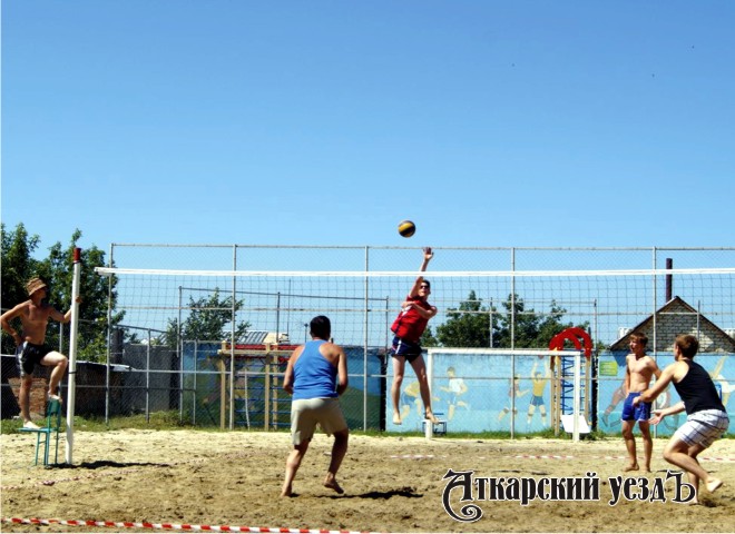 Пляжный волейбол в Аткарске
