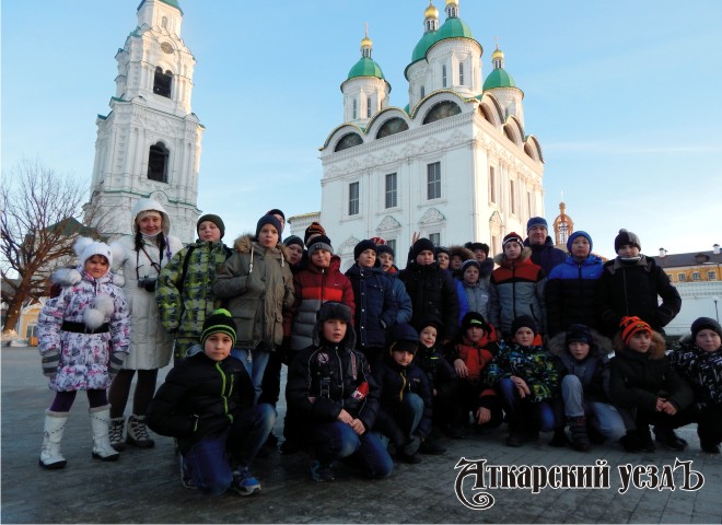 Ребята посетили Астраханский кремль