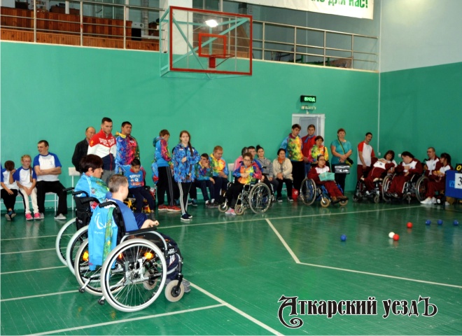 Соревнования по спортивной игре бочча в Саратове