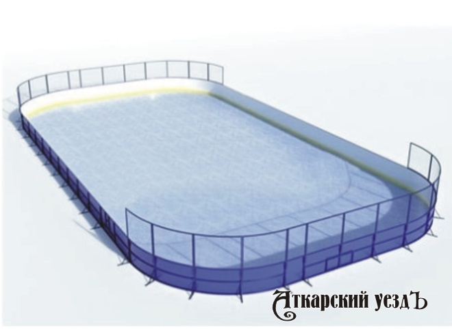 В селе Барановка появится современная хоккейная коробка