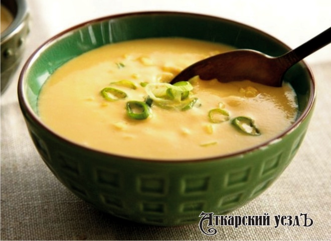 Рецепт дня от «Аткарского уезда»: вкусный сырно-кукурузный суп