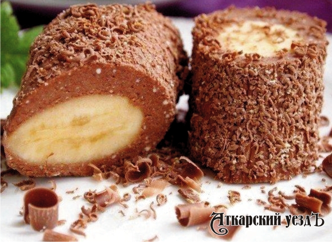 Невероятный шоколадный десерт с бананом – рецепт дня от «Уезда»