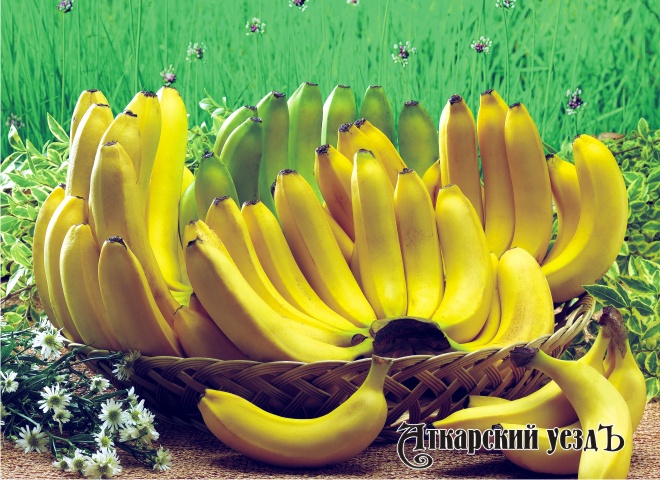 Бананы в корзине